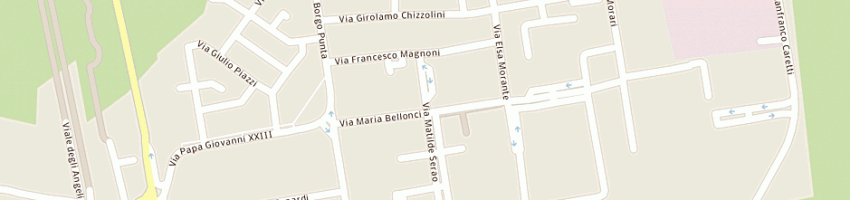 Mappa della impresa nicoletta parrucchieri di trevisan nicoletta nicoletta a FERRARA