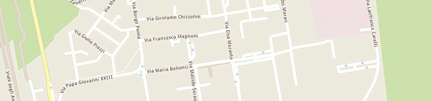 Mappa della impresa coiffeurs shop di lombardelli orazio e villani massimo snc a FERRARA