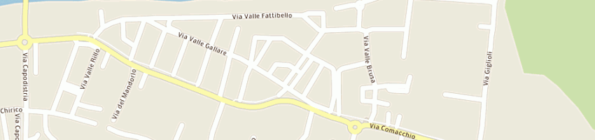 Mappa della impresa benini a FERRARA
