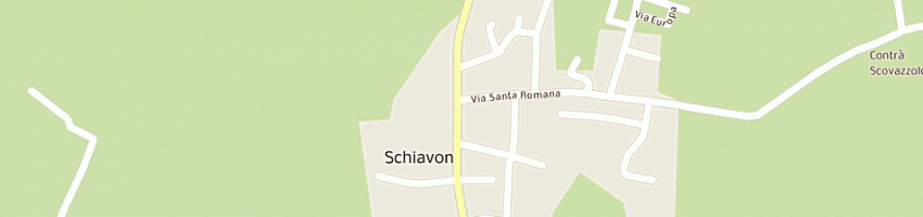Mappa della impresa antiqua di peretto v e c snc a SCHIAVON