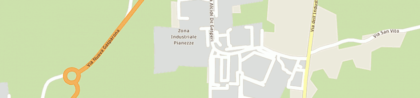 Mappa della impresa officine brevetti caron (srl) a PIANEZZE