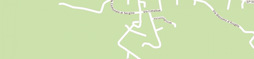 Mappa della impresa cappelletti daniele a BUCINE