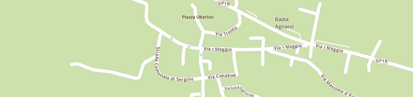 Mappa della impresa pasquini renato e c snc di paquini renato e pasquini renata a BUCINE