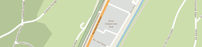 Mappa della impresa pana spa a BRESSANONE
