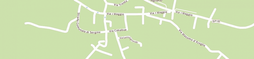 Mappa della impresa tre p di pasquini massimo e c sdf a BUCINE