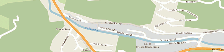 Mappa della impresa anvidalfarei stephan a ORTISEI