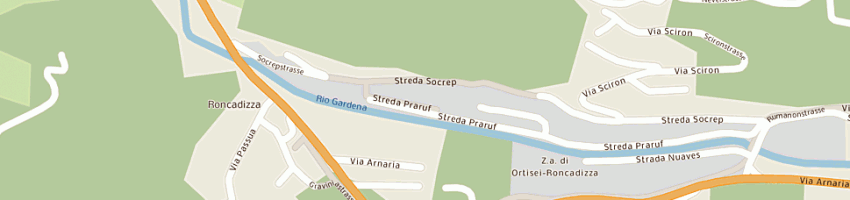 Mappa della impresa nogler sas a ORTISEI