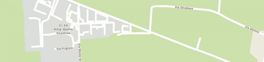 Mappa della impresa sveco srl a VICENZA