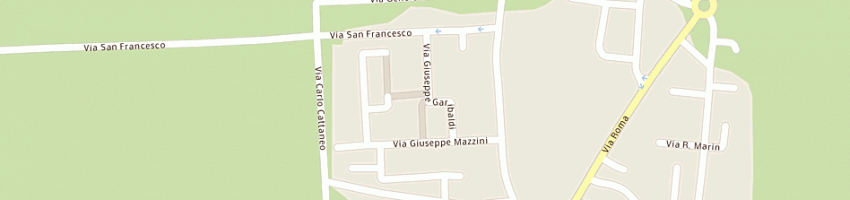 Mappa della impresa sinigaglia dario a ROVOLON