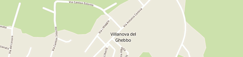 Mappa della impresa baratto maria teresa a VILLANOVA DEL GHEBBO