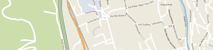 Mappa della impresa truden giuseppe a BRESSANONE