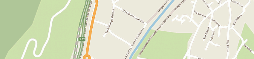 Mappa della impresa mitterrutzner augustin a BRESSANONE