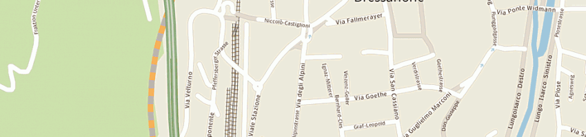 Mappa della impresa caffe' central a BRESSANONE