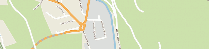Mappa della impresa pezzei ludwig e co (snc) a VARNA