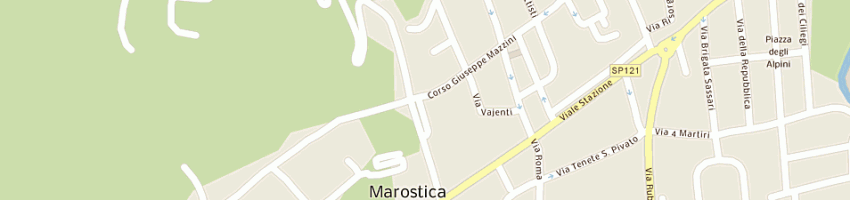 Mappa della impresa plan service sas di pizzato cristiano e c a MAROSTICA