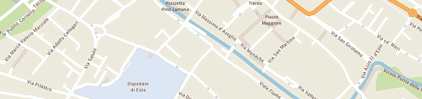 Mappa della impresa olivato antonio a ESTE