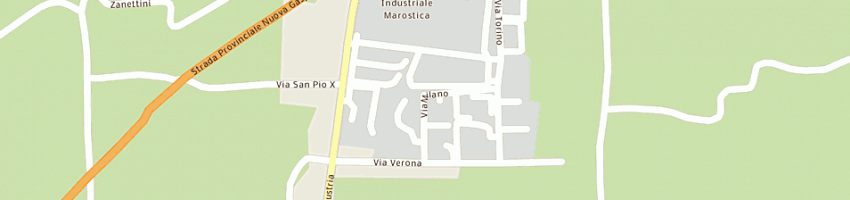 Mappa della impresa novawerk commerciale di carraro adelino a MAROSTICA