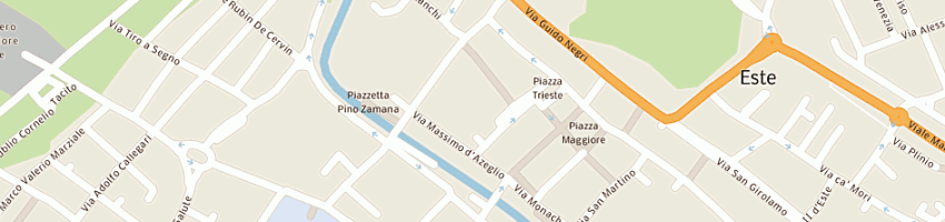 Mappa della impresa scuole elementari sartori borotto a ESTE