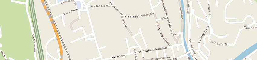 Mappa della impresa baby shop di priller chrustine a BRESSANONE