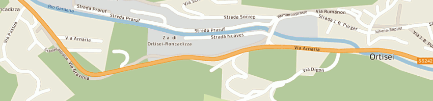 Mappa della impresa bernardi elmar a ORTISEI