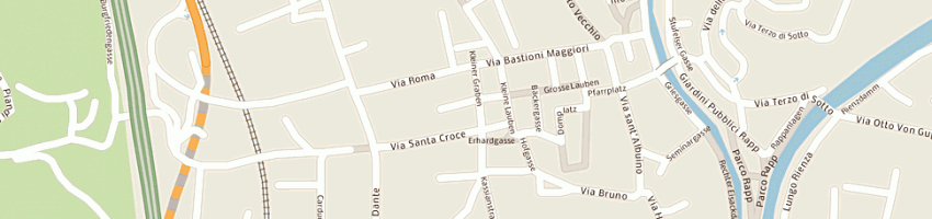 Mappa della impresa hotel croce d'oro a BRESSANONE