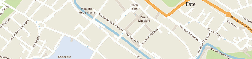 Mappa della impresa paiuscato vittorio a ESTE