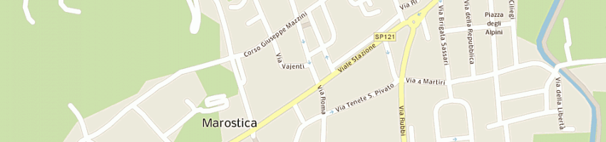 Mappa della impresa osteria madonnetta a MAROSTICA