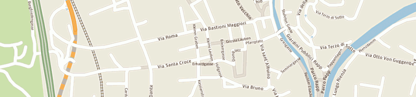 Mappa della impresa albergo fink a BRESSANONE