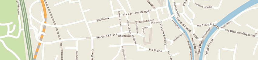 Mappa della impresa caffe' porticus a BRESSANONE