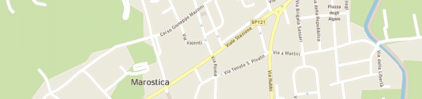 Mappa della impresa zampieri flli di giuseppe zampieri e c snc a MAROSTICA