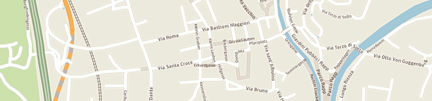Mappa della impresa drogheria profumeria monika (sas) a BRESSANONE