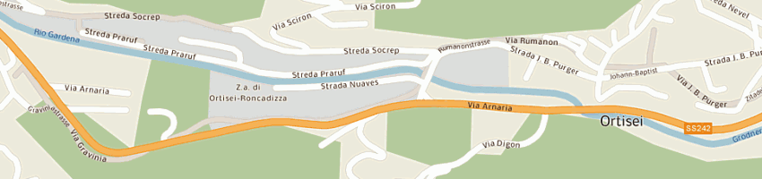 Mappa della impresa bernardi hermann (sas) a ORTISEI