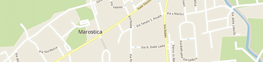 Mappa della impresa banca san giorgio - credito cooperativo di fara vic (soccooprl) a MAROSTICA