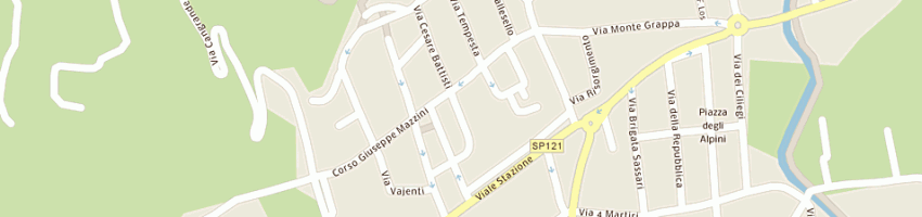 Mappa della impresa cartoleria centrale di bertacco mirvana e c snc a MAROSTICA