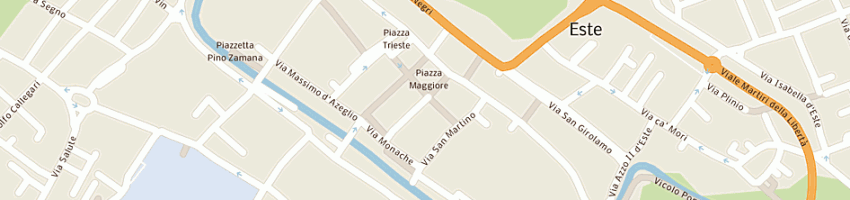 Mappa della impresa club alpino italiano a ESTE