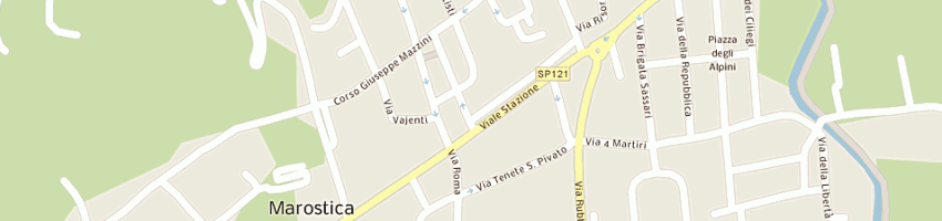 Mappa della impresa bfg studio (srl) a MAROSTICA
