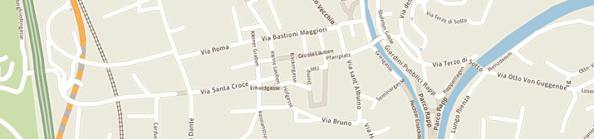 Mappa della impresa prisma srl a BRESSANONE