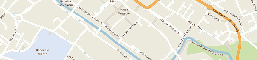 Mappa della impresa union srl a ESTE