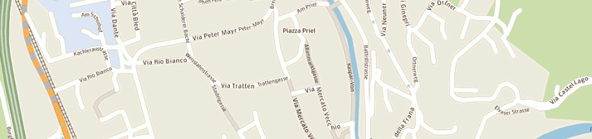 Mappa della impresa brugger sebastian e c (snc) a BRESSANONE
