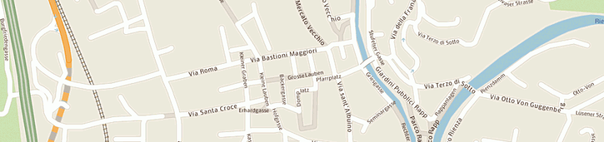 Mappa della impresa reclame srl a BRESSANONE