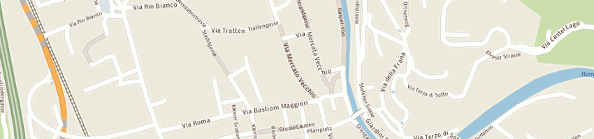 Mappa della impresa danieli ferruccio a BRESSANONE