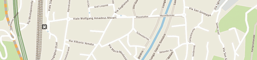 Mappa della impresa ploner raimund e co sas a BRESSANONE