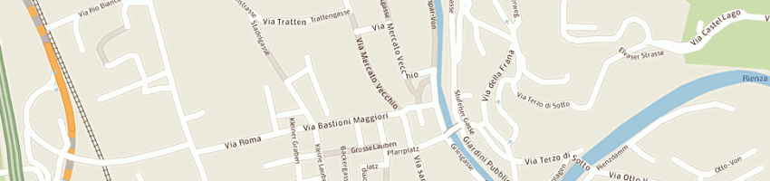 Mappa della impresa el dom snc di menapace stefano e c a BRESSANONE