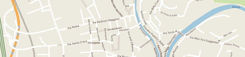 Mappa della impresa domcafe a BRESSANONE