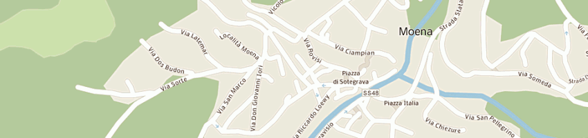 Mappa della impresa nonsolomoda di pederiva laura e co sas a MOENA