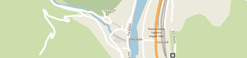 Mappa della impresa giacoppo valstagna sas a VALSTAGNA
