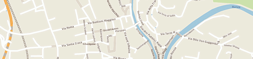 Mappa della impresa de amicis fabrizio a BRESSANONE
