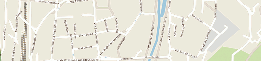 Mappa della impresa kiener josef a BRESSANONE