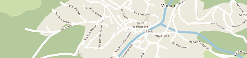 Mappa della impresa weber angelo a MOENA