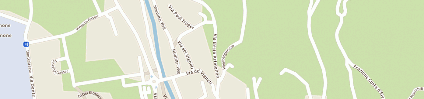 Mappa della impresa sitzmoebel kirchler kg der messner herta a BRESSANONE